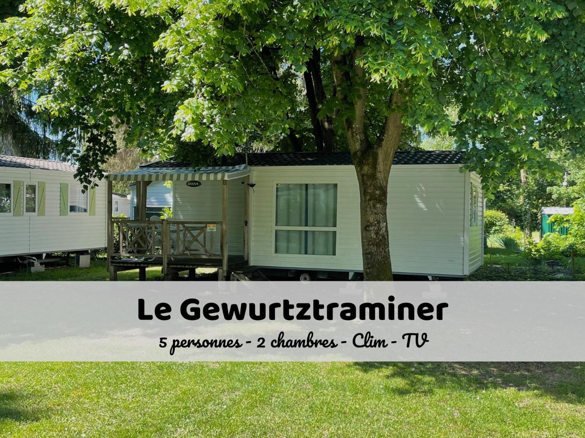 Le Gewurz - Bungalow Climatise Avec Tv Pour 5 Boofzheim Esterno foto